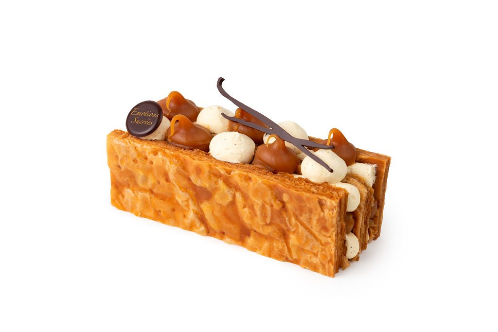 Mille Feuille Vanille Caramel Motions Sucr Es